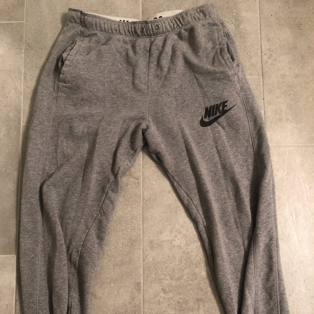 Nike “Just Do It” Gray Jogger Sweatpants